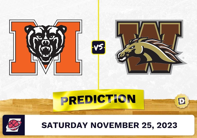 Mercer vs. Western Michigan Basketball Prediction - November 25, 2023