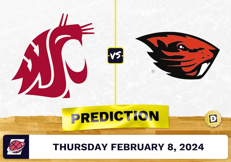 Washington State vs. Oregon State Prediction, Odds, College Basketball Picks [2/8/2024]