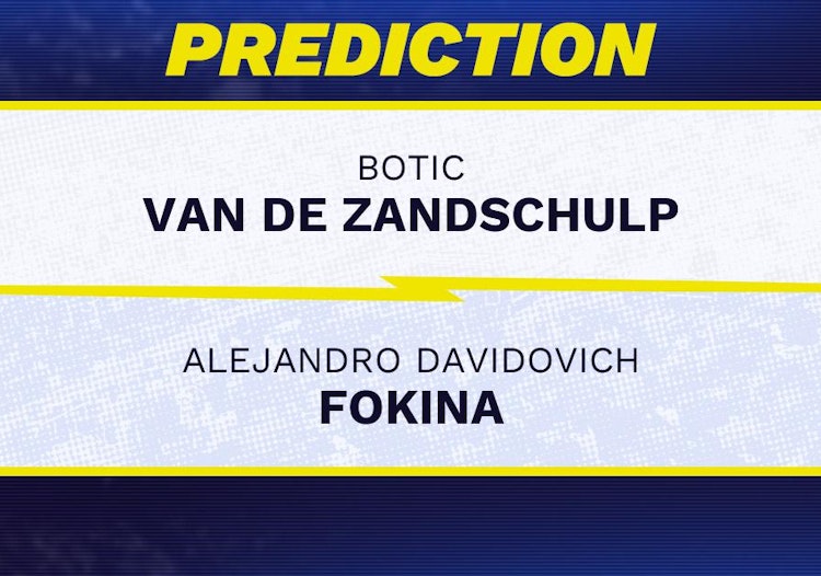 Botic Van de Zandschulp vs Alejandro Davidovich Fokina Tennis Prediction.