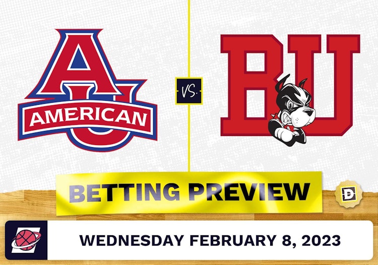 American University vs. Boston University CBB Prediction and Odds - Feb 8, 2023