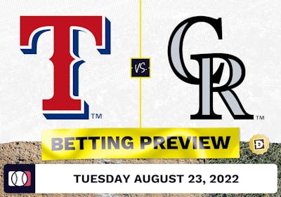 Rangers vs. Rockies Prediction and Odds - Aug 23, 2022