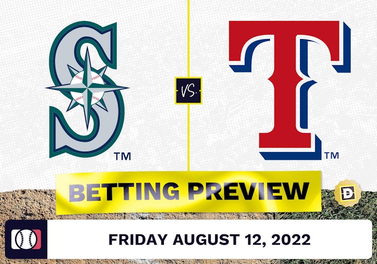 Mariners vs. Rangers Prediction and Odds - Aug 12, 2022