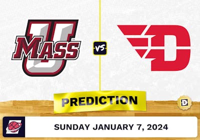 Massachusetts vs. Dayton Prediction, Odds, College Basketball Picks  [1/7/2024]