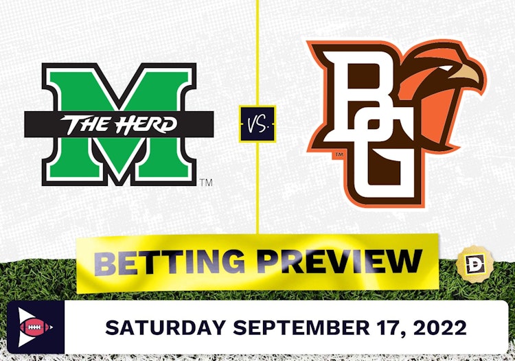 Marshall vs. Bowling Green CFB Prediction and Odds - Sep 17, 2022