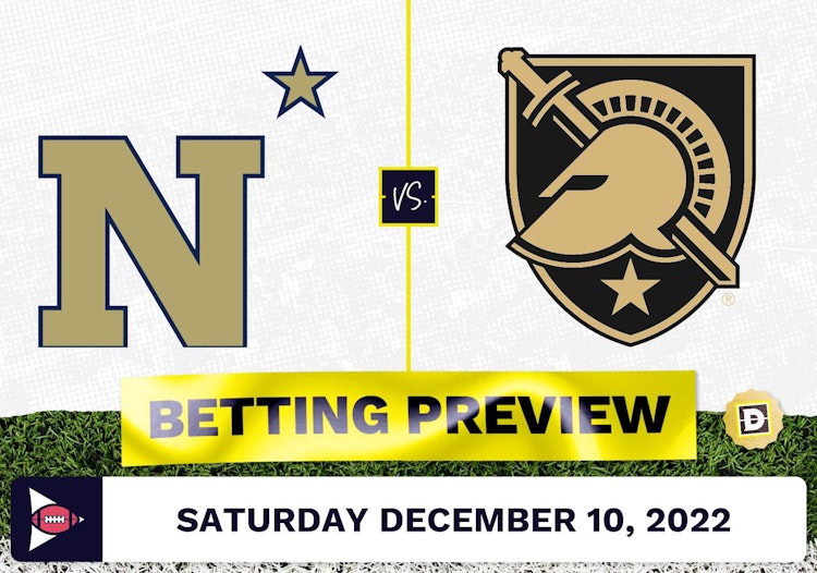 Navy vs. Army CFB Prediction and Odds - Dec 10, 2022