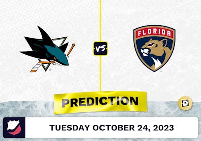 Sharks vs. Panthers Prediction and Odds - October 24, 2023