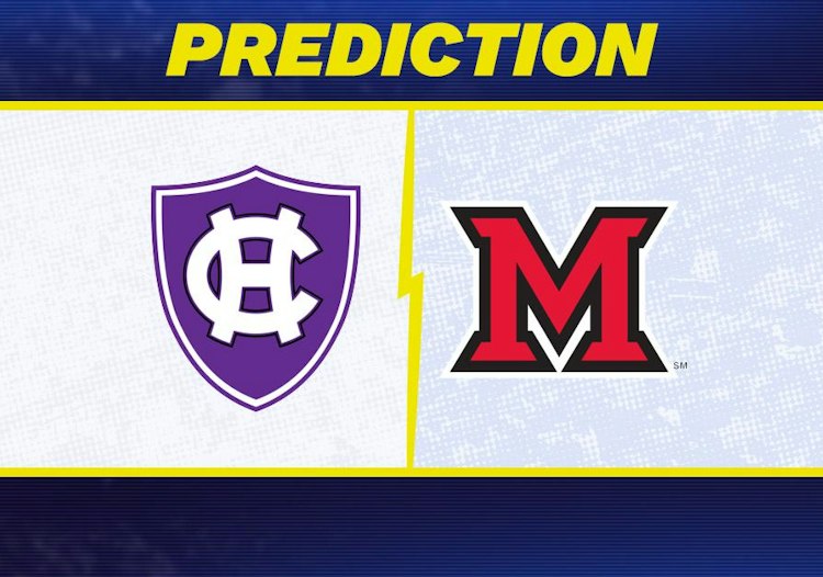 Holy Cross takes on Miami Ohio in College Football action.