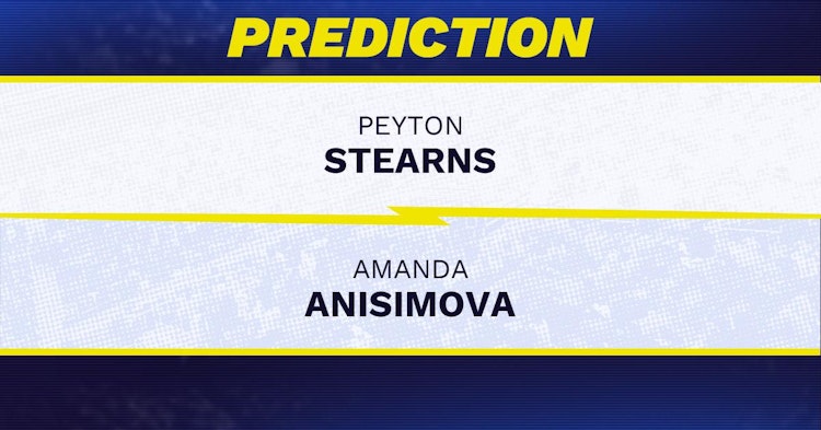Peyton Stearns vs Amanda Anisimova Tennis Prediction.