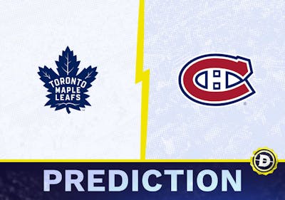 Toronto Maple Leafs vs. Montreal Canadiens Prediction, Odds, NHL Picks [4/6/2024]