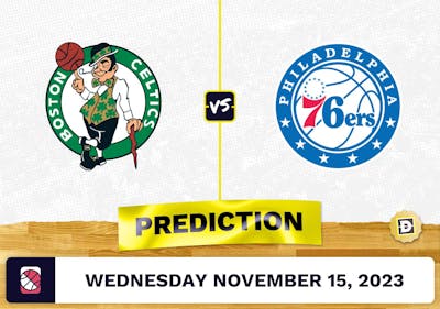 Celtics vs. 76ers Prediction and Odds - November 15, 2023
