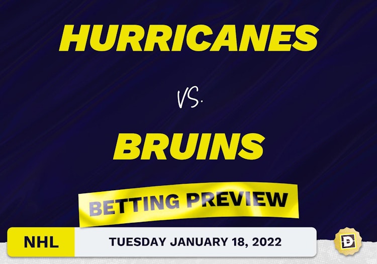 Hurricanes vs. Bruins Predictions and Odds - Jan 18, 2022
