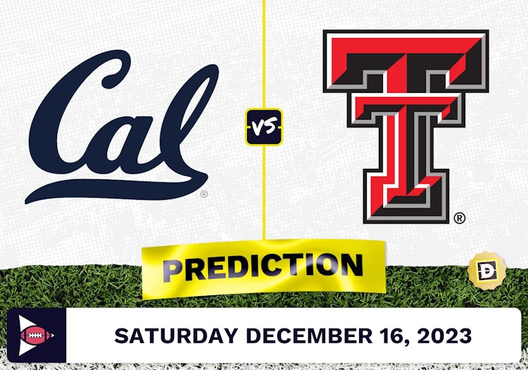 California vs. Texas Tech Prediction, Odds, Picks for College Football Week 16 [2023]