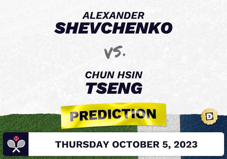 Alexander Shevchenko vs. Chun Hsin Tseng Prediction - ATP Shanghai 2023