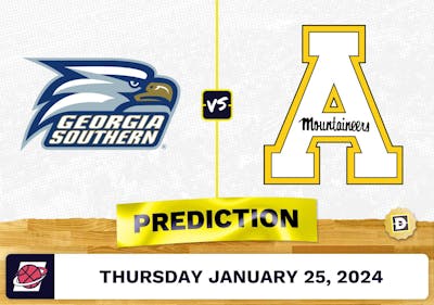 Georgia Southern vs. Appalachian State Prediction, Odds, College Basketball Picks [1/25/2024]