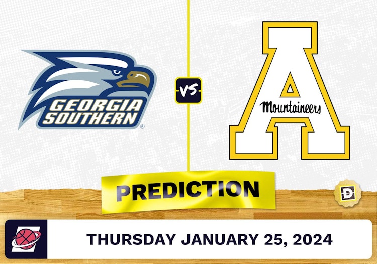 Georgia Southern vs. Appalachian State Prediction, Odds, College Basketball Picks [1/25/2024]