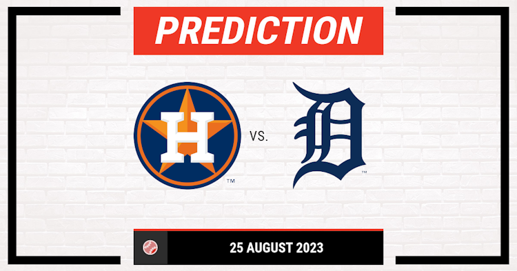 Odds, picks, and predictions: Tigers vs. Astros 8/25/23 