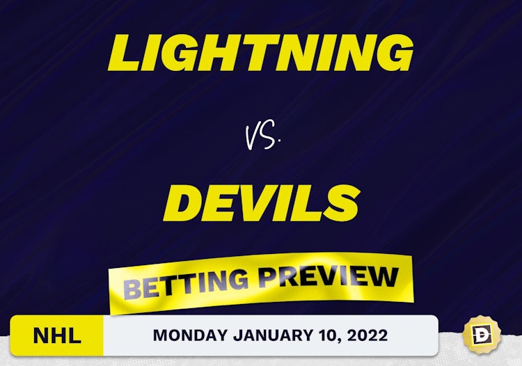 Lightning vs. Devils Predictions and Odds - Jan 10, 2022