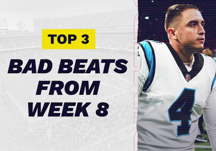 2022 NFL Season: The Top 3 Bad Beats of Week 8