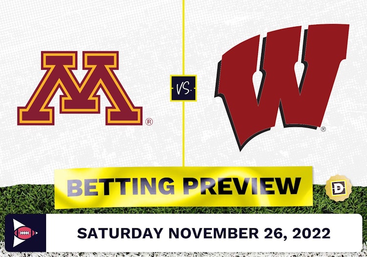 Minnesota vs. Wisconsin CFB Prediction and Odds - Nov 26, 2022