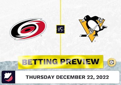 Hurricanes vs. Penguins Prediction and Odds - Dec 22, 2022