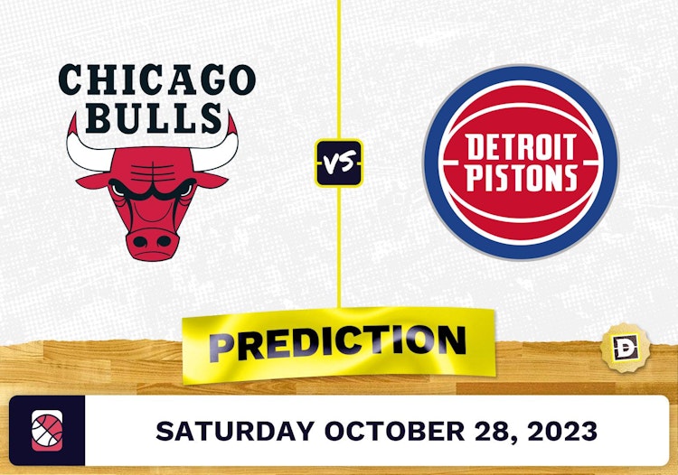 Bulls vs. Pistons Prediction and Odds - October 28, 2023