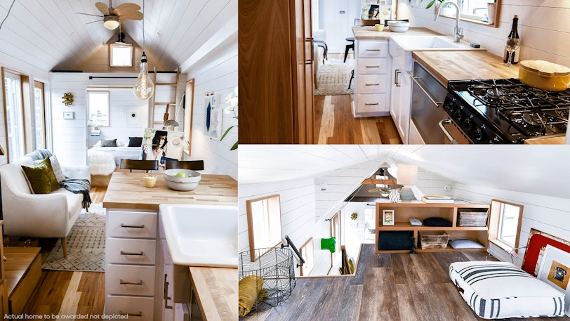 Omaze sweepstakes - win a tiny home