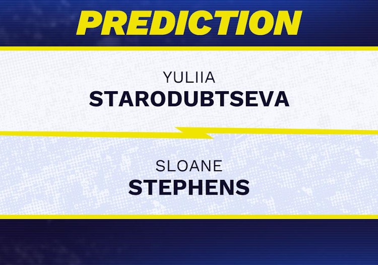 Yuliia Starodubtseva vs Sloane Stephens Tennis Prediction.
