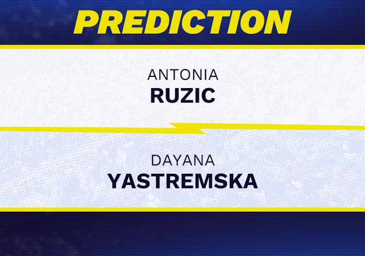 Antonia Ruzic vs Dayana Yastremska Tennis Prediction.