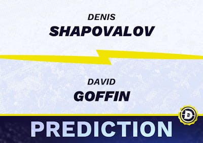 Denis Shapovalov vs. David Goffin Prediction, Odds, Picks for ATP Atlanta Open 2024