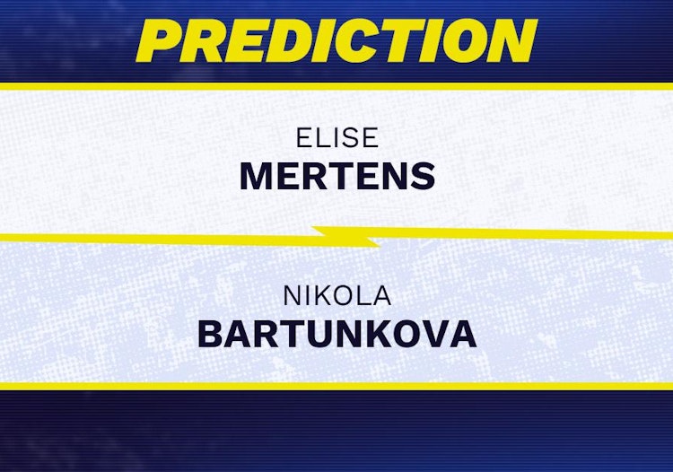 Elise Mertens vs Nikola Bartunkova Tennis Prediction.