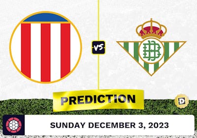 Almeria vs. Real Betis Prediction and Odds - December 3, 2023