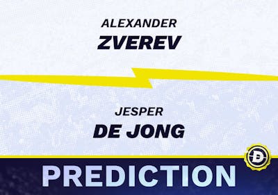 Alexander Zverev vs. Jesper De Jong Prediction, Odds, Picks for ATP Hamburg Open 2024