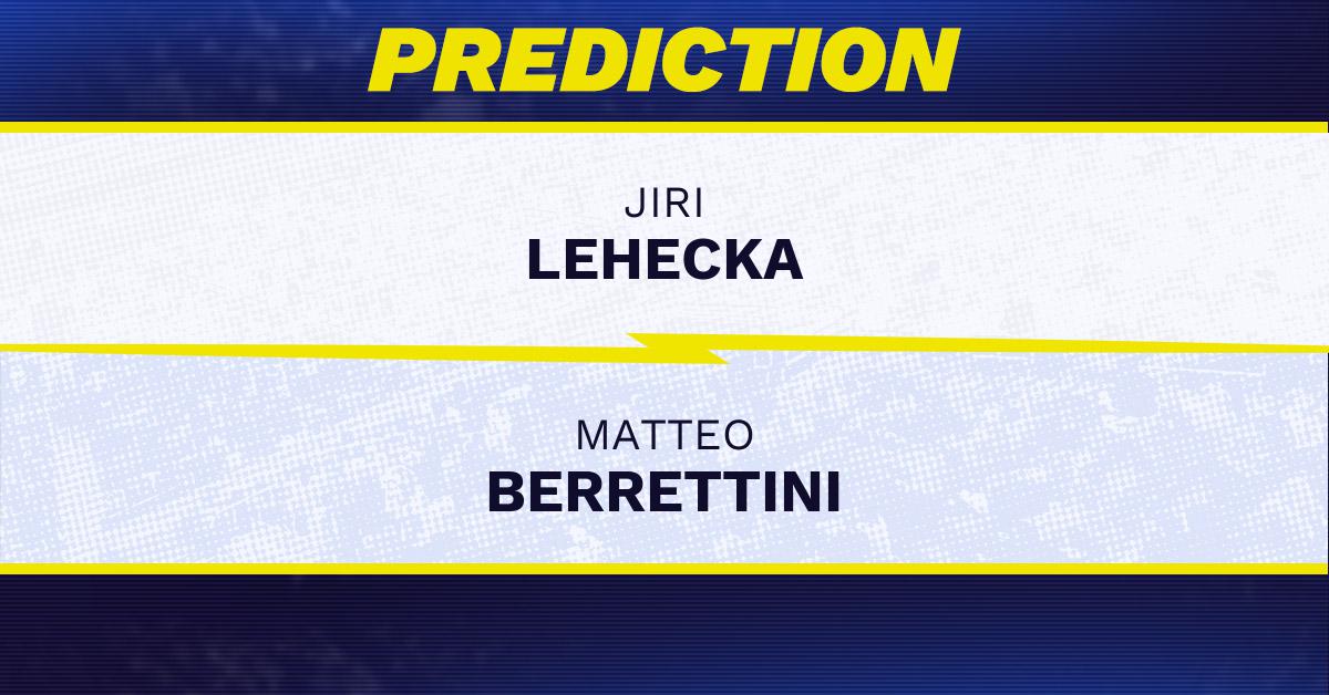 Jiri Lehecka vs Matteo Berrettini Tennis Prediction.