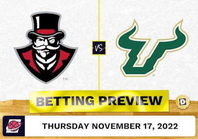 Austin Peay vs. South Florida CBB Prediction and Odds - Nov 17, 2022