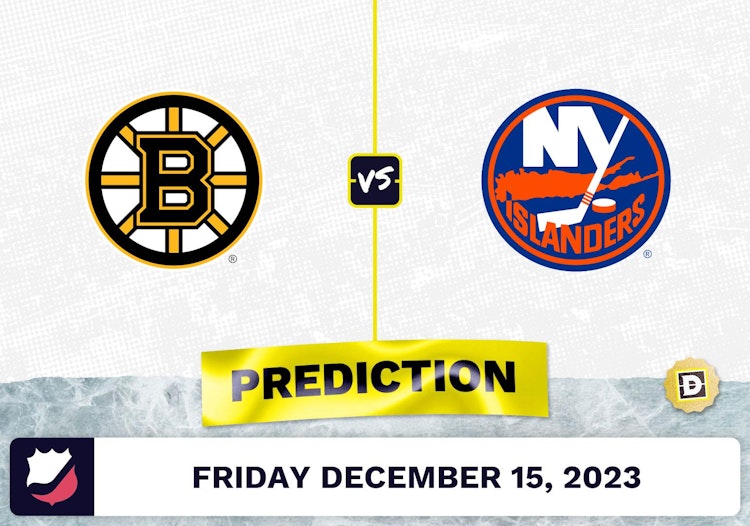 Boston Bruins vs. NY Islanders Prediction, Odds, Picks for NHL Friday [12/15/2023]