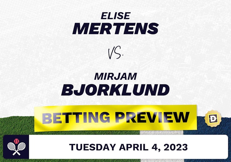 Elise Mertens vs. Mirjam Bjorklund Predictions - Apr 4, 2023