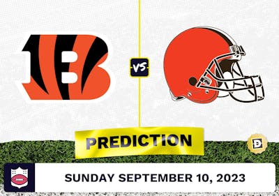 Bengals vs. Browns Week 1 Prediction and Odds - September 10, 2023