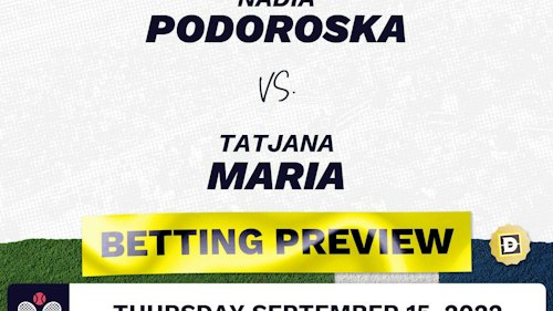 Nadia Podoroska vs. Tatjana Maria Predictions - Sep 15, 2022