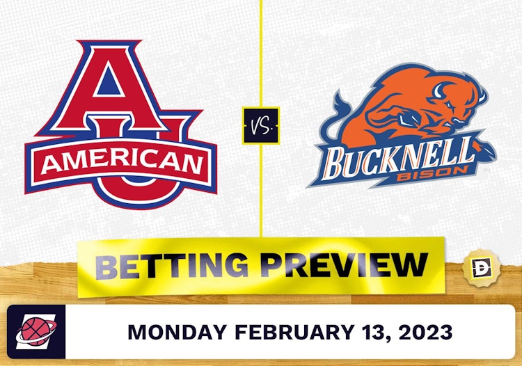 American University vs. Bucknell CBB Prediction and Odds - Feb 13, 2023