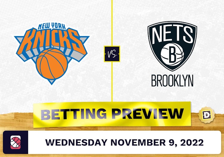 Knicks vs. Nets Prediction and Odds - Nov 9, 2022