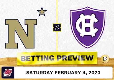 Navy vs. Holy Cross CBB Prediction and Odds - Feb 4, 2023
