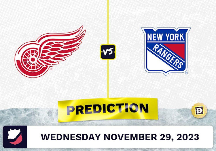 Detroit Red Wings vs. NY Rangers Prediction and Odds - November 29, 2023