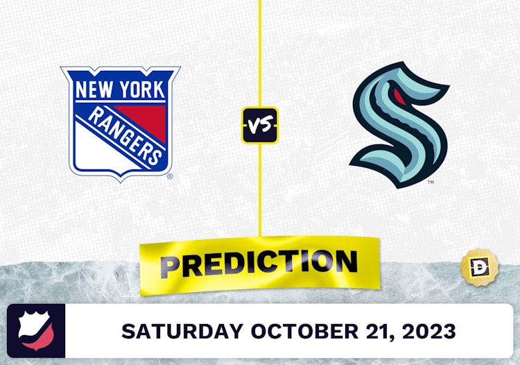 Rangers vs. Kraken Prediction and Odds - October 21, 2023