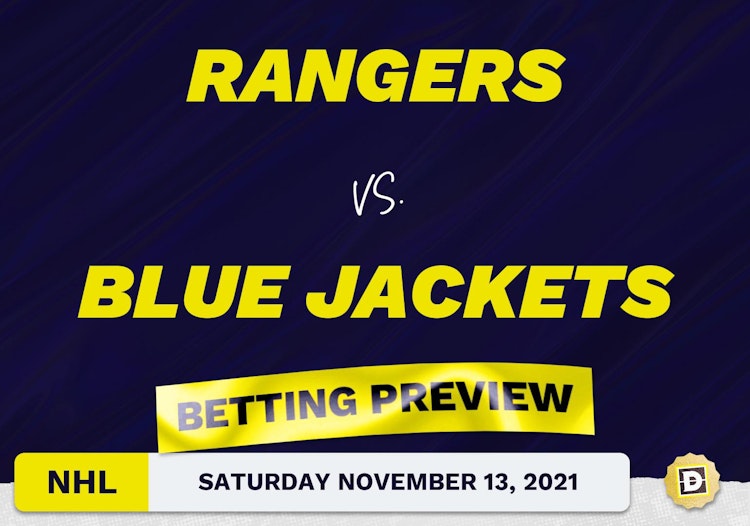 Rangers vs. Blue Jackets Predictions and Odds - Nov 13, 2021