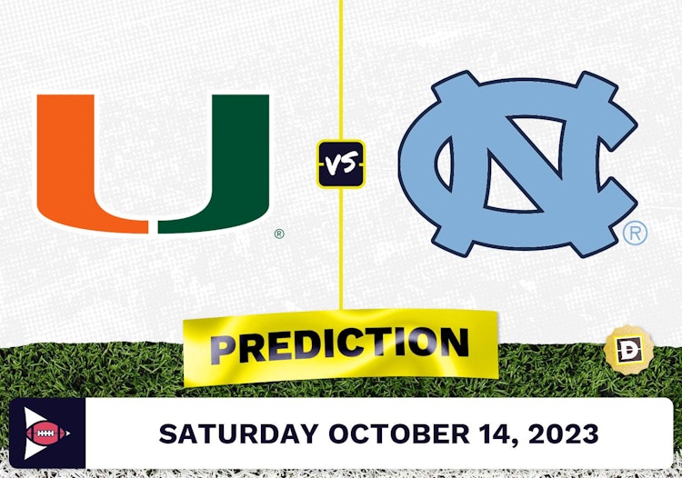 Miami Florida vs. North Carolina CFB Prediction and Odds - October 14, 2023