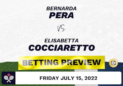 Bernarda Pera vs. Elisabetta Cocciaretto Predictions - Jul 15, 2022