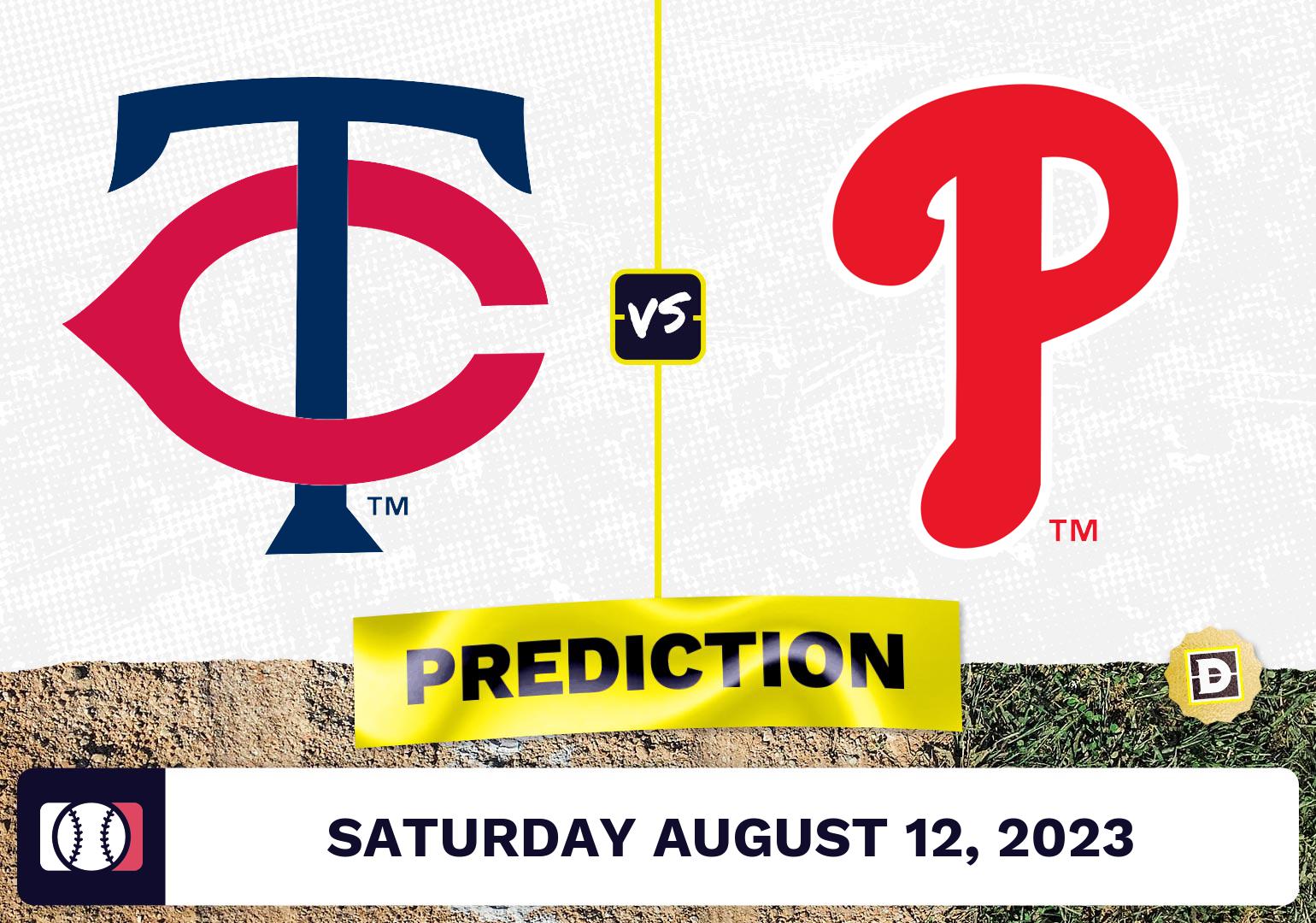 Twins vs. Phillies Prediction for MLB Saturday [8/12/2023]