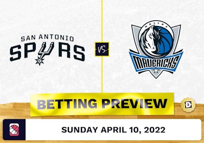 Spurs vs. Mavericks Prediction and Odds - Apr 10, 2022