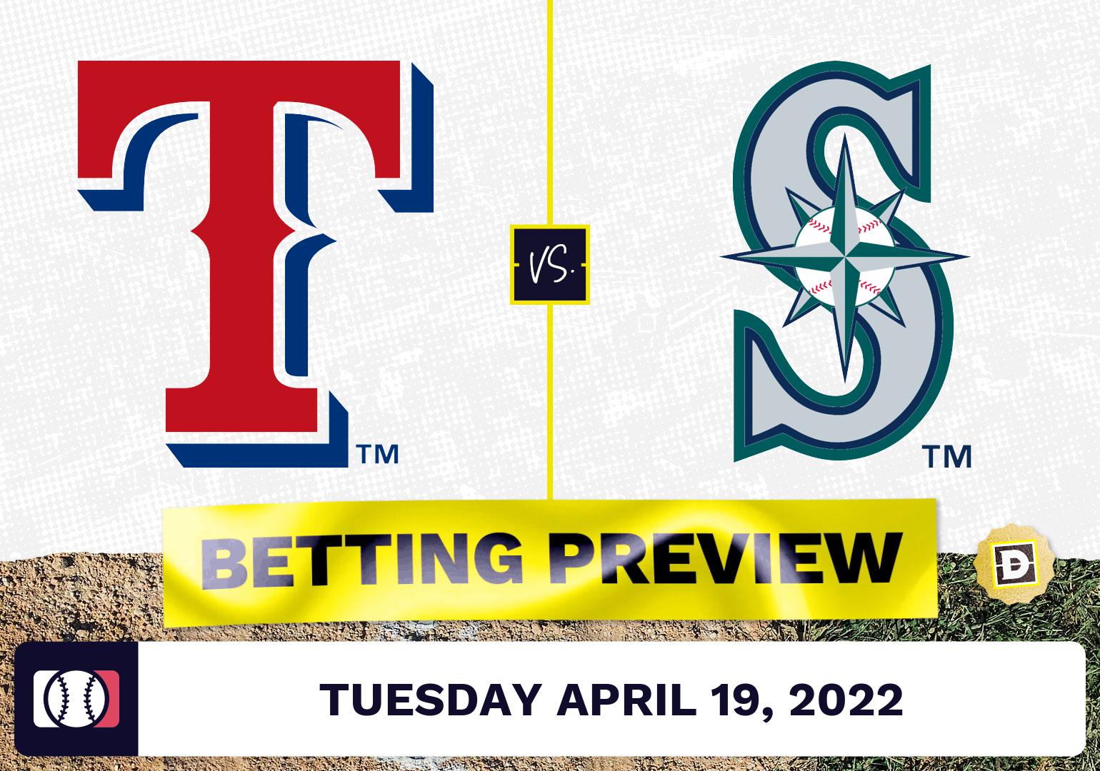 Rangers vs. Mariners Prediction and Odds - Apr 19, 2022