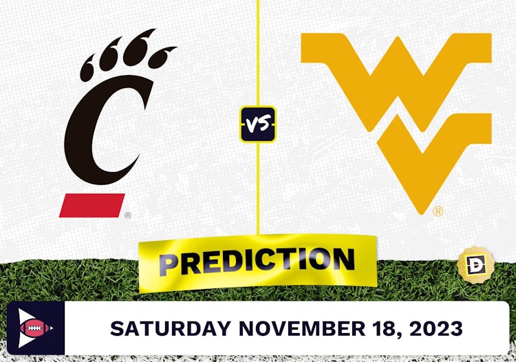 Cincinnati vs. West Virginia CFB Prediction and Odds - November 18, 2023